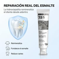 Reparación real del esmalte: la hidroxiapatita remineraliza el diente desde adentro