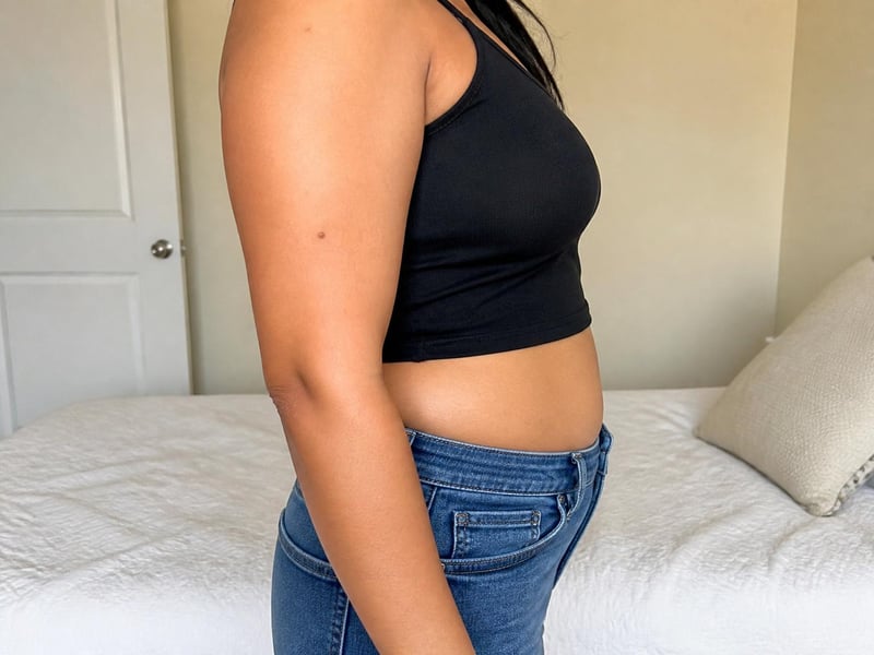 Faja reductora — antes