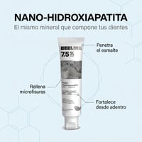 Nano-hidroxiapatita: el mismo mineral que compone tus dientes, penetra y fortalece el esmalte
