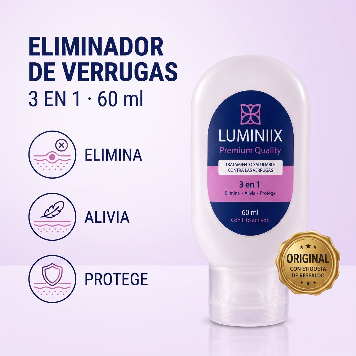 Portada del Eliminador de verrugas 3 en 1: tratamiento con aplicador de precisión, fórmula suave y resultados en semanas