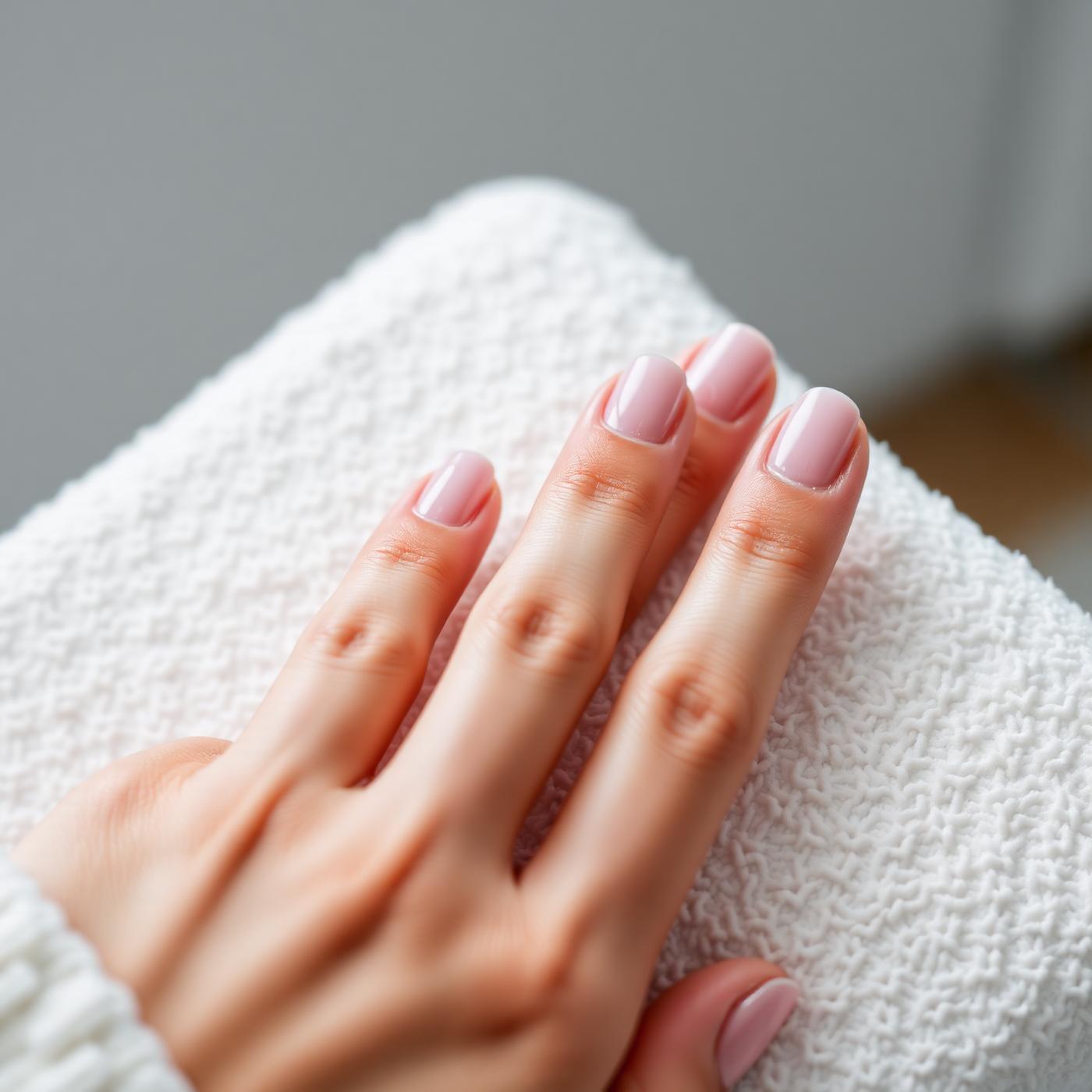 Uñas limpias y sanas después del tratamiento con el láser antihongos